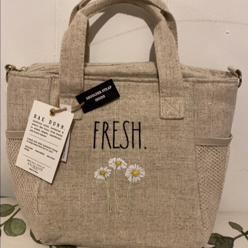 Rae Dunn FRESH lunch bag
